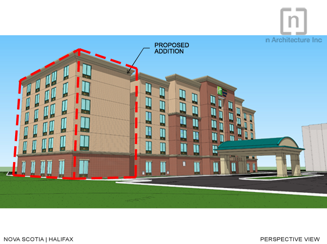 Holiday Inn Express in Halifax, Nova Scotia - by n Architecture Inc ...